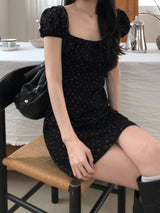 Dear Flower Mini Dress (2 colors)