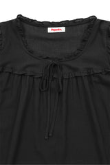 Cotton Cloud Dress [Black]