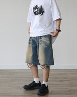 HIS VINT DENIM SHORTS