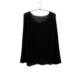 Nobel Loose Fit Boat Neck Net Knit (5c)