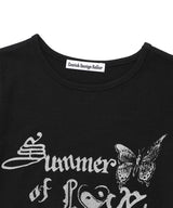 W ソル SS Tシャツ ブラック(CV2FMFT512A)
