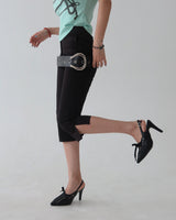 Capri leggings Slit Capri pants