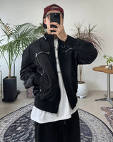 Harvey Knit Mix MA-1 Jacket