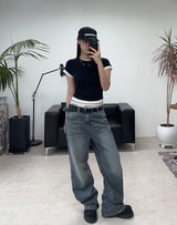 Riden layered crop top