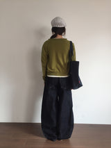 アンチヘンリーネック3/4スリーブTシャツ