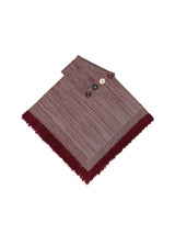 MULTIWAY KNIT PONCHO (RED)