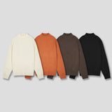 LMN Luton Wool Half-Turtleneck Muscle Knitwear (3 colors)