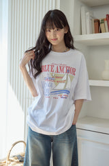 26SS★ Blue Anchor Short Sleeve Tee