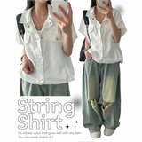 Houlin スナップポケット半袖ジャケット