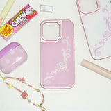 Wavy Color Bumper Case (PINK)