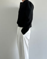 summer zip-up knit
