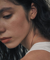 [925 silver] Deux.silver.196 / mini bout earring (silver)