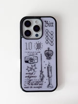 Odd Purple Witch Case(Glass Bumper)