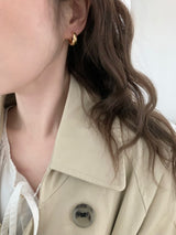Daily simple earrings(2color)