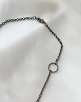 [MADE]ストライプボールネックレス (gold)
