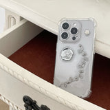 [made]silver rose ver resin case