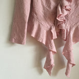 Winkle Frill Blouse T-Shirt (3colors)