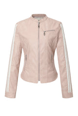 Racer leather jacket