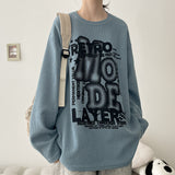 Modi Illustrated Printed Knit Long Sleeve T-shirt (3 colors) H&L