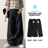 Rita Non-Fade Raw Paper Wide Pants[Short, Basic, Long Choice*]