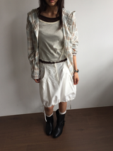 Node frill layered sleeveless top (4color)