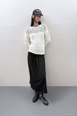 NETTING MIXED KNIT
