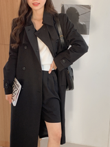 [SHOPPERMADE] Belgian Double Trench Coat (3color)