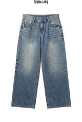 NC Low-Rise Wide Jeans