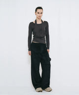 2WAY DRAPE LONG SLEEVE 