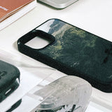 [made] Deep forest epoxy bumper case