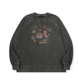 26FW★ラブ フレンズ ピグメント ラグラン スウェットシャツ