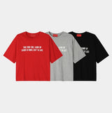 Poit Lettering Short Sleeve T-shirt