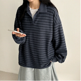 Momo Dangala Loose Fit Collar Sweatshirt