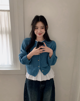 Trendy Layered Frill Long Sleeve T-shirt (3color)