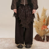 Layered Shirring Pleats Skort