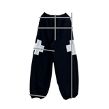 crack cross jogger pants