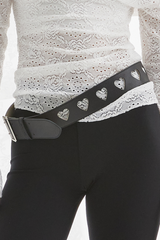 HEART BELT / BLACK