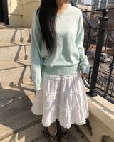 Pruel Basic V-Neck Knit