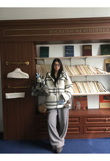 Style Hooded Wool Suede Coat