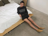 ウールブレンド ミニショーツ