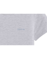 (W) ZRS Spray Logo Tee (WHITE MELANGE)