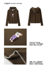 春夏新作オリジナルデザインプリント二色フード付きTシャツ