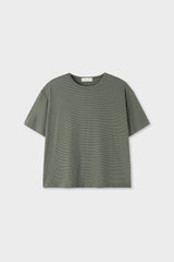 Debon Cropped Striped Top