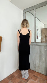 Meltaway dress [BLACK]