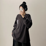 Football Two-Line Loose Fit Sweatshirt