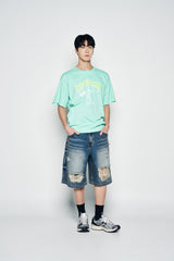 25SS フローエイリアンショートスリーブTシャツ エメラルド