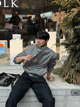 Dart shoulder blouson