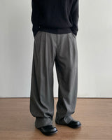 Foen Wool Stripe Slacks