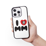 I LOVE MM (murmurbear) エポキシバンパーケース