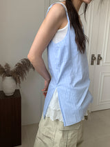 SAINT STRIPE BLOUSE (2C)